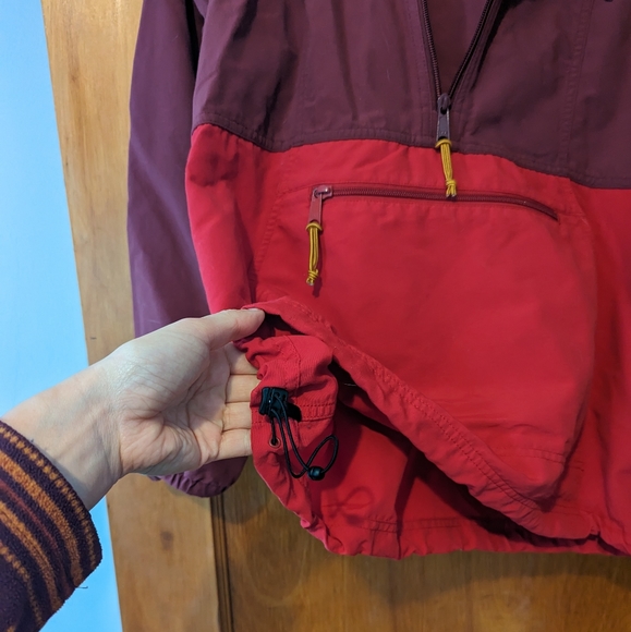 L.L. Bean Red Burgundy Mountain Anorak | Size Small - Picture 3 of 6